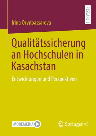 Omslagafbeelding: Qualitätssicherung an Hochschulen in Kasachstan 9783658462406
