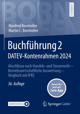 Titelbild: Buchführung 2 DATEV-Kontenrahmen 2024 36th edition 9783658463199