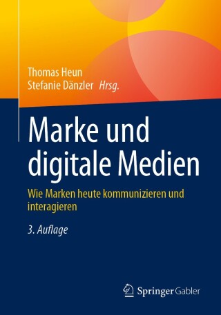 Titelbild: Marke und digitale Medien 3rd edition 9783658463540