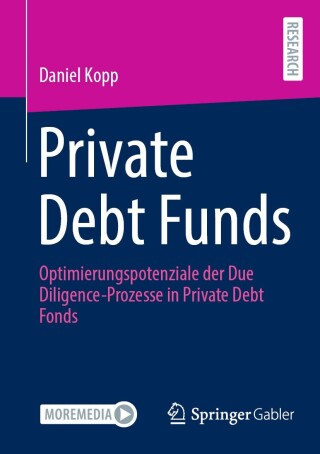 Cover image: Private Debt Funds 9783658463830