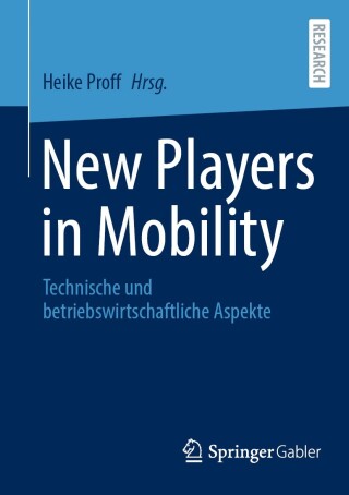 Imagen de portada: New Players in Mobility 9783658464844