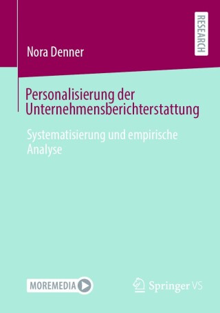 Cover image: Personalisierung der Unternehmensberichterstattung 9783658466466
