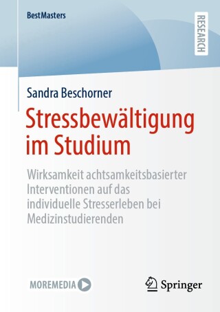 Cover image: Stressbewältigung im Studium 9783658469405