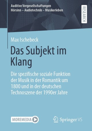 Cover image: Das Subjekt im Klang 9783658471071
