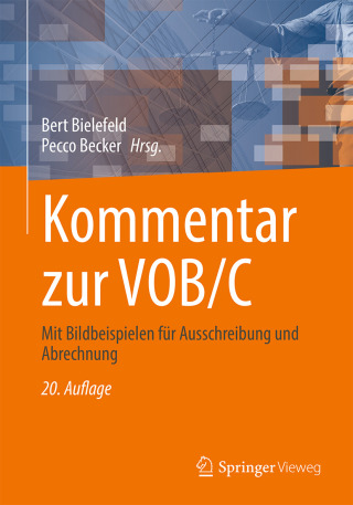 Omslagafbeelding: Kommentar zur VOB/C 20th edition 9783658478803