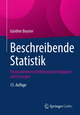 Cover image: Beschreibende Statistik 15th edition 9783658479732