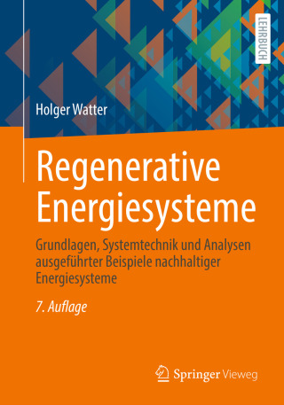 Titelbild: Regenerative Energiesysteme 7th edition 9783658480615