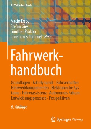 Titelbild: Fahrwerkhandbuch 6th edition 9783658481032