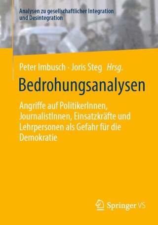 Imagen de portada: Bedrohungsanalysen 9783658481513