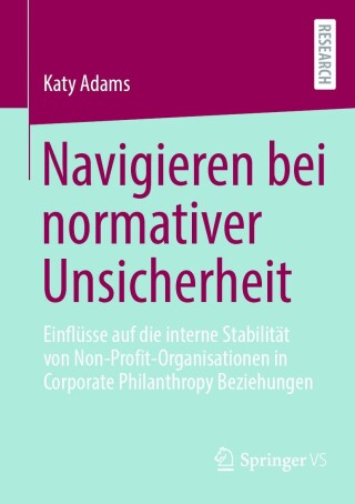 Cover image: Navigieren bei normativer Unsicherheit 9783658481810