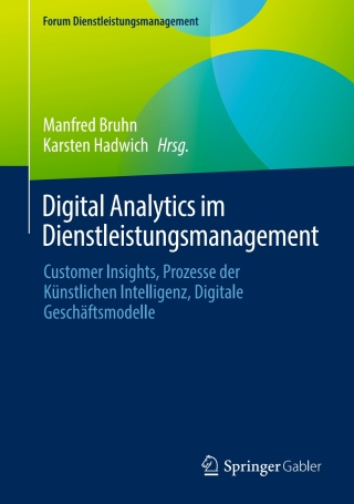 Titelbild: Digital Analytics im Dienstleistungsmanagement 9783658483241