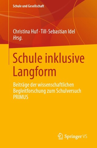 Imagen de portada: Schule inklusive Langform 9783658489144