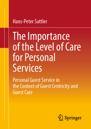 Cover image: The Importance of the Level of Care for Personal Services 9783658489601