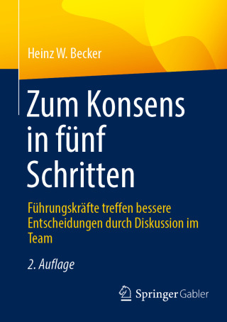 Titelbild: Zum Konsens in fünf Schritten 2nd edition 9783658491321