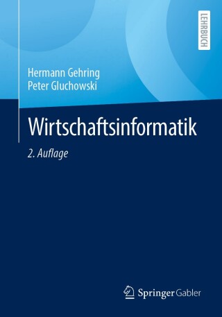 Imagen de portada: Wirtschaftsinformatik 2nd edition 9783658492083