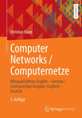 Cover image: Computer Networks / Computernetze 3rd edition 9783658499778