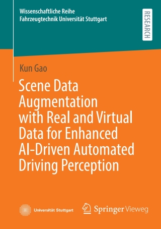 Titelbild: Scene Data Augmentation with Real and Virtual Data for Enhanced AI-Driven Automated Driving Perception 9783658507893