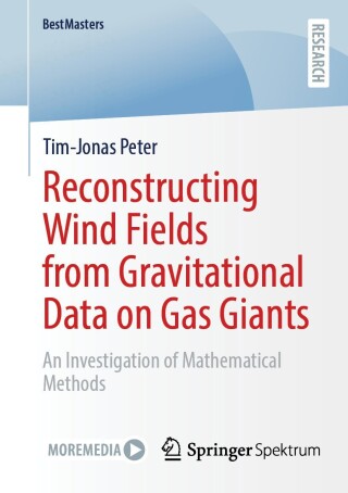Imagen de portada: Reconstructing Wind Fields from Gravitational Data on Gas Giants 9783658512767