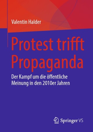 Imagen de portada: Protest trifft Propaganda 9783658514525