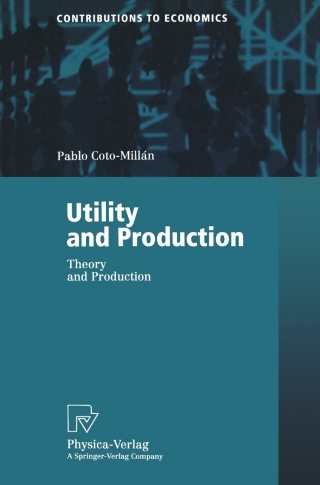 Imagen de portada: Utility and Production 9783790811537
