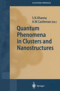 Imagen de portada: Quantum Phenomena in Clusters and Nanostructures 1st edition 9783540000150