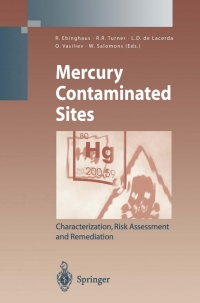 Titelbild: Mercury Contaminated Sites 1st edition 9783540637318