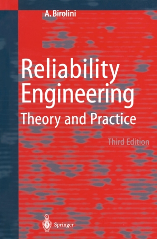 Cover image: Reliability Engineering 3rd edition 9783662037942