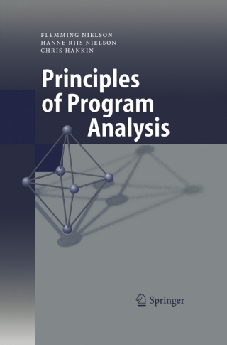 Imagen de portada: Principles of Program Analysis 9783540654100