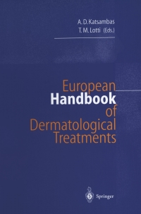 Cover image: European Handbook of Dermatological Treatments 1st edition 9783540640455