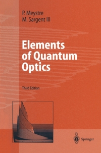 Cover image: Elements of Quantum Optics 3rd edition 9783662038796