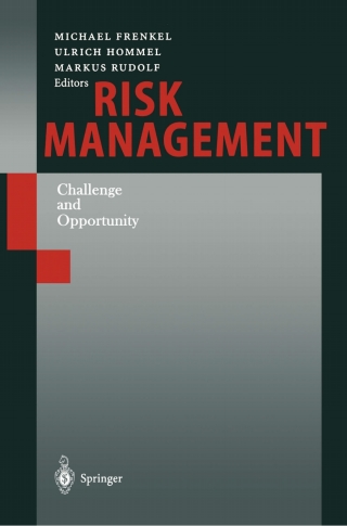 Imagen de portada: Risk Management 1st edition 9783540671343