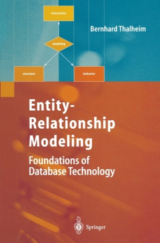 Cover image: Entity-Relationship Modeling 9783540654704