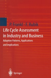 Cover image: Life Cycle Assessment in Industry and Business 9783540664697