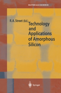 Cover image: Technology and Applications of Amorphous Silicon 1st edition 9783540657149