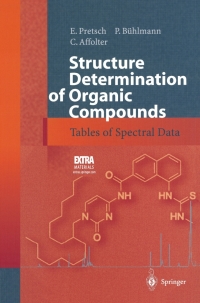 Omslagafbeelding: Structure Determination of Organic Compounds 3rd edition 9783540678151