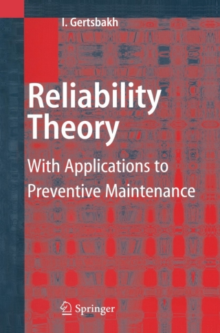 صورة الغلاف: Reliability Theory 9783540672753