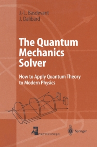 Cover image: The Quantum Mechanics Solver 9783540634096
