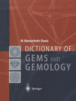Cover image: Dictionary of Gems and Gemology 9783662042908
