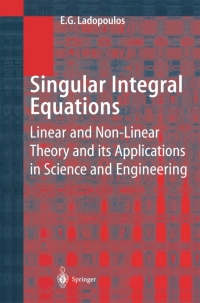 Cover image: Singular Integral Equations 9783540672302