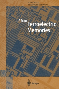 Titelbild: Ferroelectric Memories 9783540663874