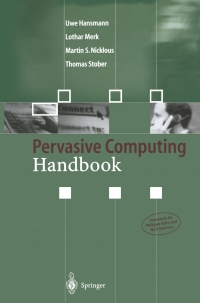 صورة الغلاف: Pervasive Computing Handbook 9783540671220