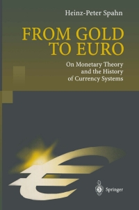 Cover image: From Gold to Euro 9783540416050