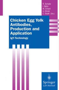 表紙画像: Chicken Egg Yolk Antibodies, Production and Application 1st edition 9783540666790