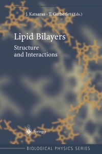 Cover image: Lipid Bilayers 9783540675556