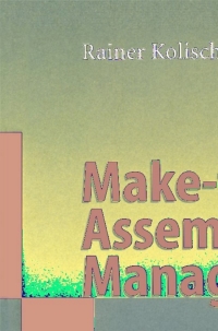 Cover image: Make-to-Order Assembly Management 9783540410980