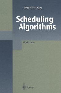 Cover image: Scheduling Algorithms 3rd edition 9783540415107