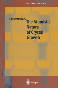 Cover image: The Atomistic Nature of Crystal Growth 9783540664963