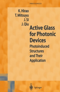 صورة الغلاف: Active Glass for Photonic Devices 1st edition 9783540410652