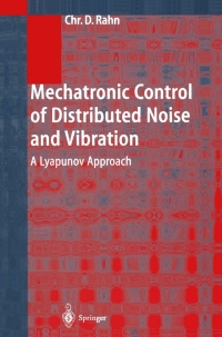 Titelbild: Mechatronic Control of Distributed Noise and Vibration 9783540418597