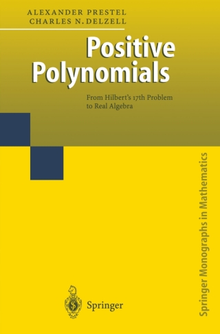 Cover image: Positive Polynomials 9783642074455